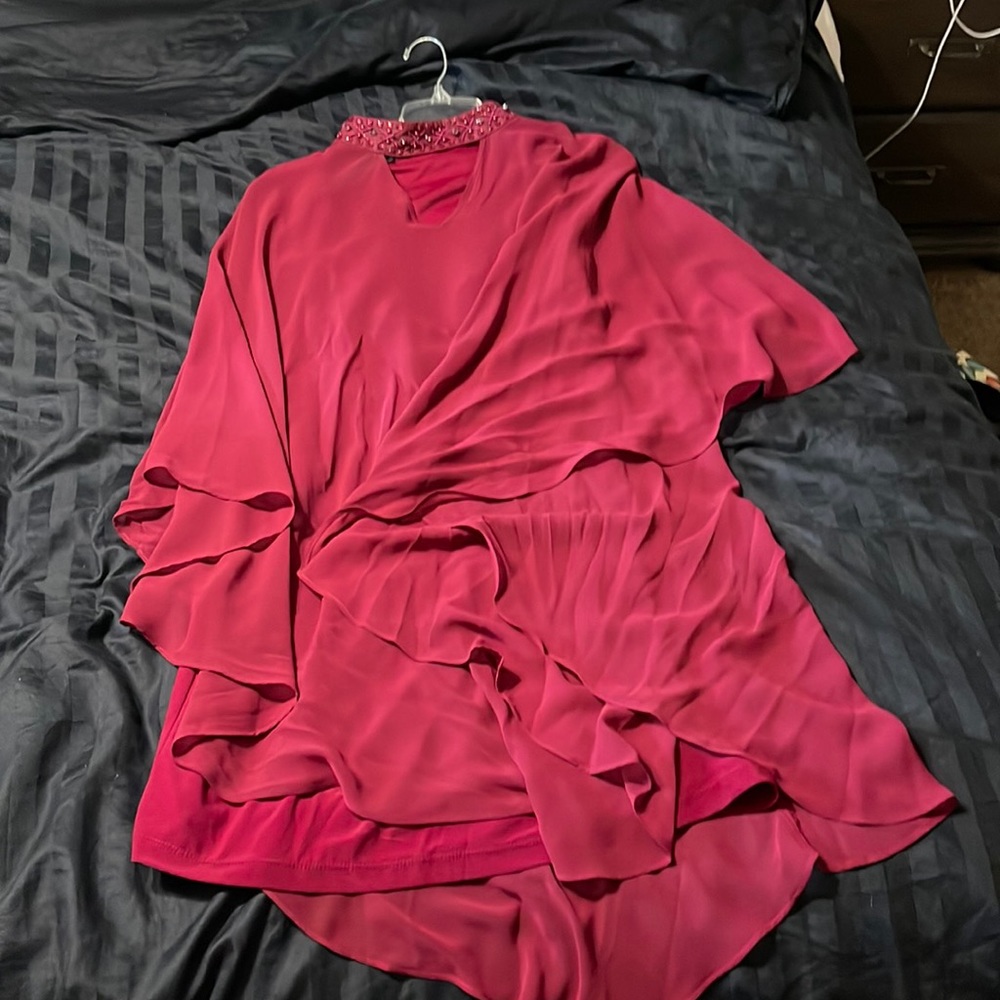 Maroon dress